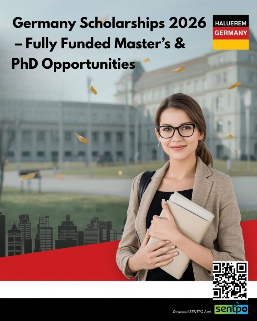 Germany Scholarships 2026 fully funded Master’s and PhD opportunities for international students