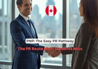 International student getting job in Canada through PNP Canada for students PR pathway
