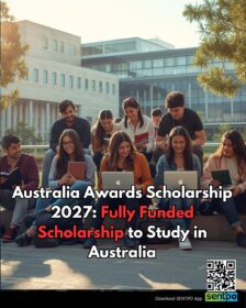 students studying in australia through australia awards scholarship program