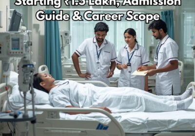 Nursing students practicing clinical training during BSc Nursing in Karnataka hospital program