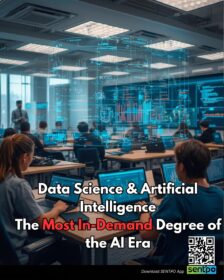 students studying data science and artificial intelligence programming machine learning and artificial intelligence course students coding career opportunities after data science and artificial intelligence degree