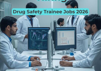 Drug Safety Trainee Jobs 2026 pharmacovigilance fresher jobs for pharmacy graduates