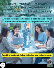 Future proof UG programs India 2025 — AI, Robotics and Data Science students at Atria University Bengaluru