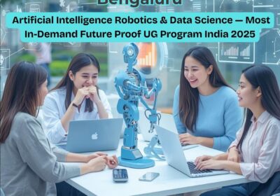 Future proof UG programs India 2025 — AI, Robotics and Data Science students at Atria University Bengaluru