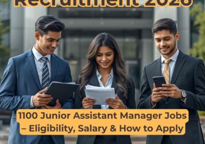 IDBI Bank Recruitment 2026 Junior Assistant Manager jobs for graduates in India