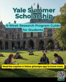 Students participating in Yale Summer Scholarship research program at Yale University campus