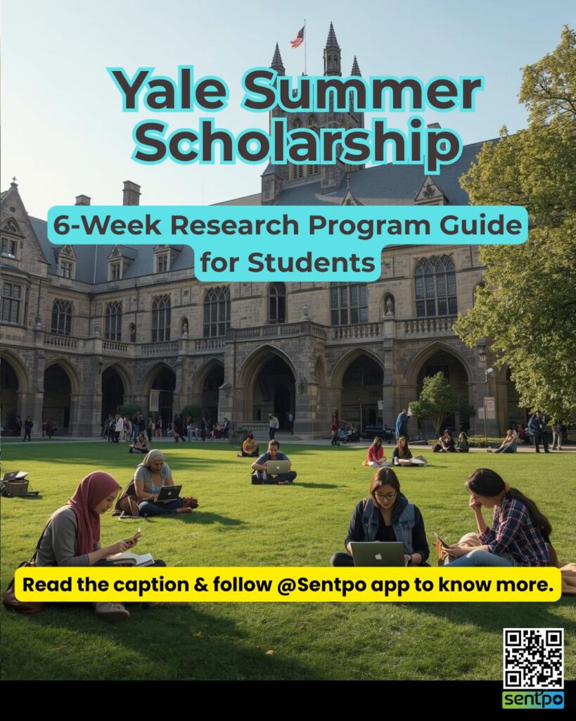 Students participating in Yale Summer Scholarship research program at Yale University campus