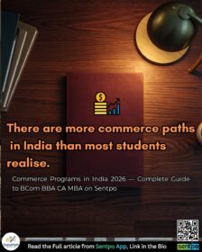 commerce programs in India — BCom BBA CA MBA guide for Indian students on Sentpo with Gracepath Education