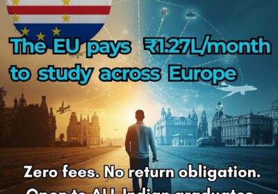 Erasmus Mundus scholarship for Indian students