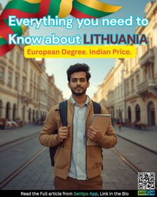 study in Lithuania for Indian students 2026 Vilnius University fees visa guide Sentpo