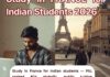 study in France for Indian students 2026 universities fees visa Campus France guide Sentpo