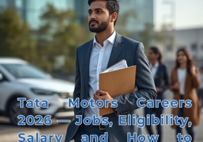 Tata Motors careers 2026 jobs eligibility salary how to apply Early Career Program Graduate Apprentice