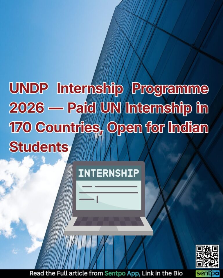 UNDP Internship Programme 2026 — Paid UN Internship in 170 Countries ...
