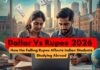 dollar rupee impact Indian students studying abroad 2026 USD INR exchange rate rupee depreciation cost increase Sentpo