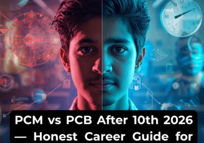 PCM vs PCB after 10th which is better 2026 career options JEE NEET comparison aptitude honest guide Sentpo