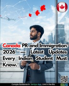Canada PR immigration updates 2026 Indian students Express Entry study permit changes IRCC Sentpo
