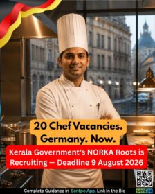 NORKA Roots recruiting chefs for Germany 2026 — 20 vacancies, apply by 9 August 2026