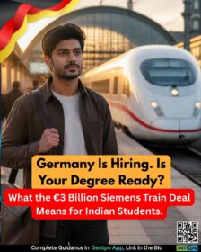Indian students in Germany — Siemens Mobility €3 billion train deal creates jobs for engineering and tech graduates in Germany 2026