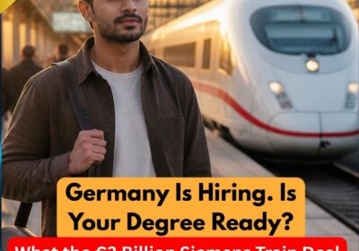 Indian students in Germany — Siemens Mobility €3 billion train deal creates jobs for engineering and tech graduates in Germany 2026