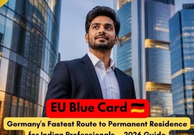 EU Blue Card Germany 2026 — complete guide for Indian students and professionals on salary thresholds, PR timeline and application process